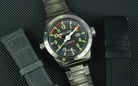 Ballast Amphion BL-3148-07 Divers Automatic Grey Dial Gunmetal Stainless Steel Strap + Extra Strap-3