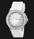 Ballast Vanguard BL-5101-07 Mother of Pearl Dial White Rubber Strap-0