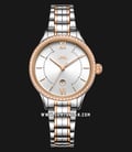 Beijing Classic BL050009 Ladies Silver Dial Dual Tone Stainless Steel Strap-0