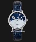 Beijing BL120001 Classic Ladies Mother of Pearl Dial Blue Leather Strap-0
