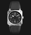 Bell & Ross BR 03-92 BR0392-BLC-ST Automatic Black Dial Black Rubber-0