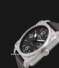 Bell & Ross BR 03-92 BR0392-BLC-ST Automatic Black Dial Black Rubber-1