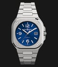 Bell & Ross BR 03-92 BR05A-BLU-ST/SST Automatic Blue Sunray Dial Satin Polished Steel Strap-0