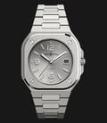 Bell & Ross BR 05 BR05A-GR-ST/SST Automatic Grey Sunray Dial Steel Strap-0