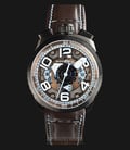 Bomberg Bolt-68 Chocolate Blue Auto Chrono BS47CHAPBA.041-2.3 Dual Color Dial Brown Leather Strap-0