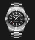 Breitling Avenger A17318101B1A1 Automatic 43 Chronometer Black Dial Stainless Steel Strap-0