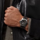Breitling Avenger A17318101B1X1 Automatic 43 Chronometer Black Dial Black Calfskin Leather Strap-4