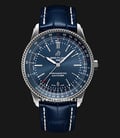 Breitling Navitimer A17326161C1P3 Automatic 41 Blue Dial Blue Calfskin Leather Strap-0