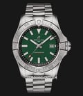 Breitling Avenger A17328101L1A1 Automatic 42 Chronometer Green Dial Stainless Steel Strap-0