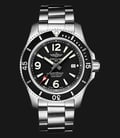 Breitling Superocean A17367D71B1A1 Automatic 44 Chronometer Black Dial Stainless Steel Strap-0