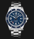 Breitling Superocean A17367D81C1A1 Automatic 44 Chronometer Blue Dial Stainless Steel Strap-0