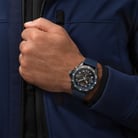 Breitling Professional X82310D51B1S1 Endurance Pro Men Chronometer Dual Tone Dial Blue Rubber Strap-5