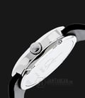 Calvin Klein K0H21120 Trust Silver Dial Black Leather Strap Watch-1