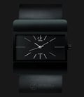 Calvin Klein K5221326 Impact Black Dial Black Leather Strap Watch-0