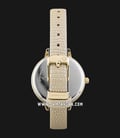Carrington Claire CT-2013-03 Champagne Sandblasted Dial Beige Leather Strap-2
