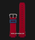 Strap Casio Model DW-6900AC-2 16mm Red Resin - P10441411-1