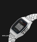 Casio General A159WA-N1DF Retro Digital Dial Stainless Steel Band-1