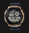 Casio AE-1000W-1A3VDF - 10 Year Battery - Water Resistance 100M Black Resin Band-0
