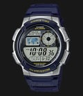 Casio General AE-1000W-2AVDF 10 Year Battery Water Resistance 100M Blue Resin Band-0