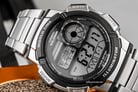 Casio General AE-1000WD-1AVDF 10 Digital Dial Stainless Steel Band-6