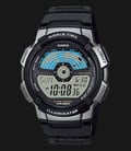 Casio General AE-1100W-1AVDF Water Resistant 100M Black Resin Band-0