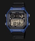 Casio General AE-1300WH-2AVDF Water Resistant 100M Black Resin Band-0