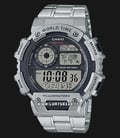 Casio General AE-1400WHD-1AVDF Men Digital Dial Stainless Steel Band-0