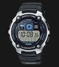 Casio General AE-2000W-1AVDF Water Resistant 200M Black Resin Band-0