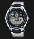 Casio AE-2000WD-1AVDF Water Resistant 200M Stainless Steel Band-0