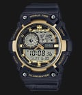 Casio General AEQ-200W-9AVDF Water Resistant 100M Resin Band-0
