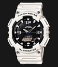 Casio General AQ-S810WC-7AVDF Tough Solar Water Resistant 100M White Resin Band-0