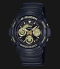 Casio G-Shock Special Color Models AW-591GBX-1A9DR Black Digital Analog Dial Black Resin Band-0