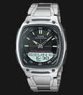 Casio Standard AW-81D-1AVDF - Classic - 10 Year Battery - Stainless Steel Band-0
