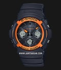 Casio G-Shock AWG-M100SF-1H4JR Fire Package Multiband 6 Black Dial Black Resin Band-0