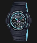 Casio G-Shock Multiband 6 AWG-M100SPC-1AJF Men Black Digital Analog Dial Black Resin Strap-0