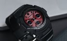Casio G-Shock AWR-M100SAR-1ADR Black X Red Series Digital Analog Dial Black Resin Band-4
