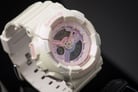 Casio Baby-G BA-110PL-7A1DR Polarized Big Case Ladies Pink Digital Analog Dial White Resin Band-6