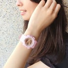 Casio Baby-G BA-110SC-4ADR Spring And Summer Digital Analog Dial Pink Resin Band-4