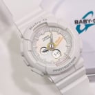 Casio Baby-G BA-120T-7ADR Tie-Dye Beach Fashions Digital Analog Dial White Resin Band-4