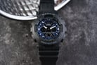 Casio Baby-G BA-130-1A2DR Brilliantly Color Blue Digital Analog Dial Black Resin Band-5