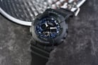 Casio Baby-G BA-130-1A2DR Brilliantly Color Blue Digital Analog Dial Black Resin Band-7