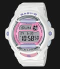 Casio Baby-G BG-169PB-7DR Be You Be Me Digital Dial White Resin Band-0