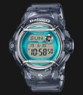 Casio Baby-G BG-169R-8BDR Whale Series Tosca Digital Analog Dial Black Clear Resin Band-0