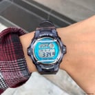 Casio Baby-G BG-169R-8BDR Whale Series Tosca Digital Analog Dial Black Clear Resin Band-3