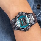 Casio Baby-G BG-169R-8BDR Whale Series Tosca Digital Analog Dial Black Clear Resin Band-5