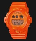 Casio Baby-G BG-6902-4BDR Orange Digital Dial Orange Resin Strap-0