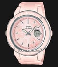 Casio Baby-G BGA-150FL-4ADR Lilien Room Pink Floral Patterns Dial Pink Resin Band-0