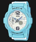 Casio Baby-G BGA-180BE-2BDR Water Resistant 100M White Dial Light Blue Resin Band-0