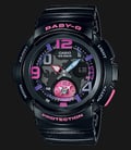Casio Baby-G BGA-190-1BDR Water Resistant 100M Resin Band-0