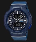 Casio Baby-G Athleisure Series BGA-240-2A1DR Ladies Digital Analog Watch Blue Resin Band-0